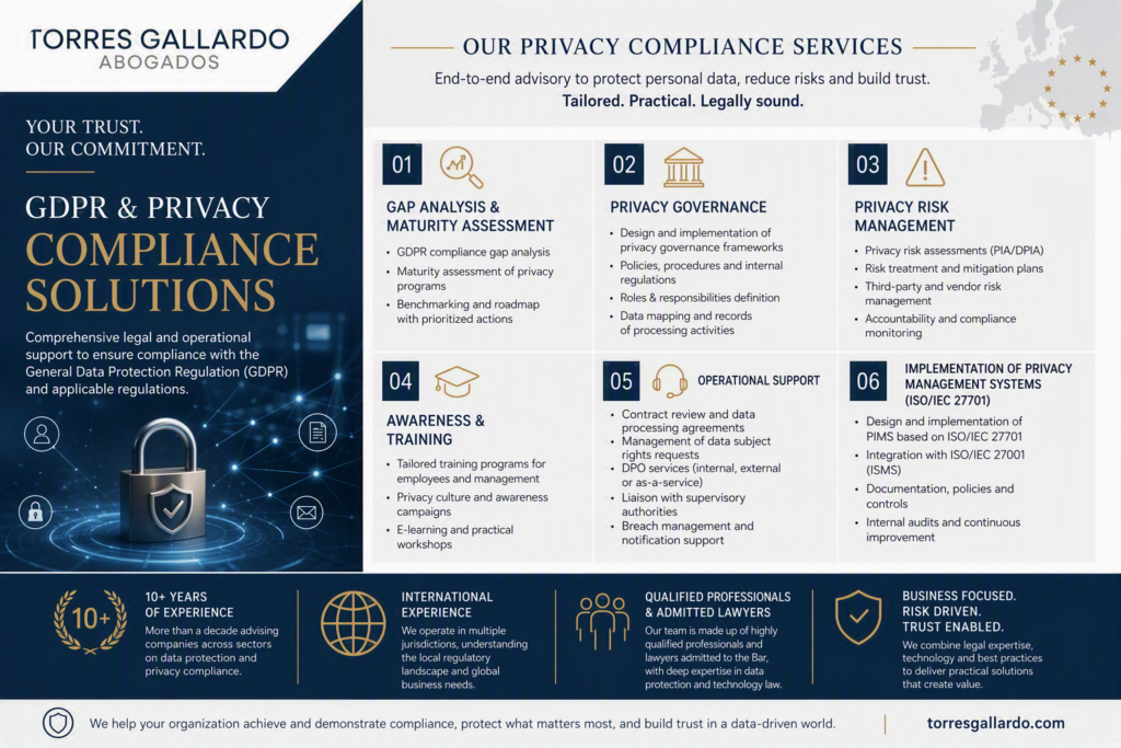 Privacy Services Torres Gallardo Abogados